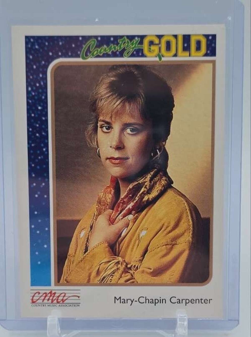 1992 Sterling Country Gold #20 Mary-Chapin Carpenter Card